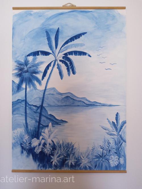 Tropical blue 